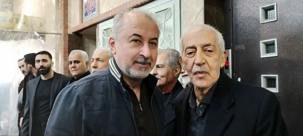 (عکس) چهره‌های مشهور در مراسم ترحیم برادر محمد دادکان
