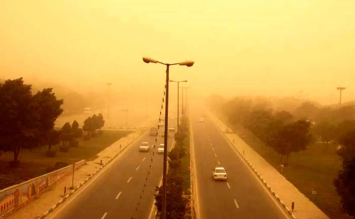 ماندگاری توده گرد و خاک عراقی در خوزستان