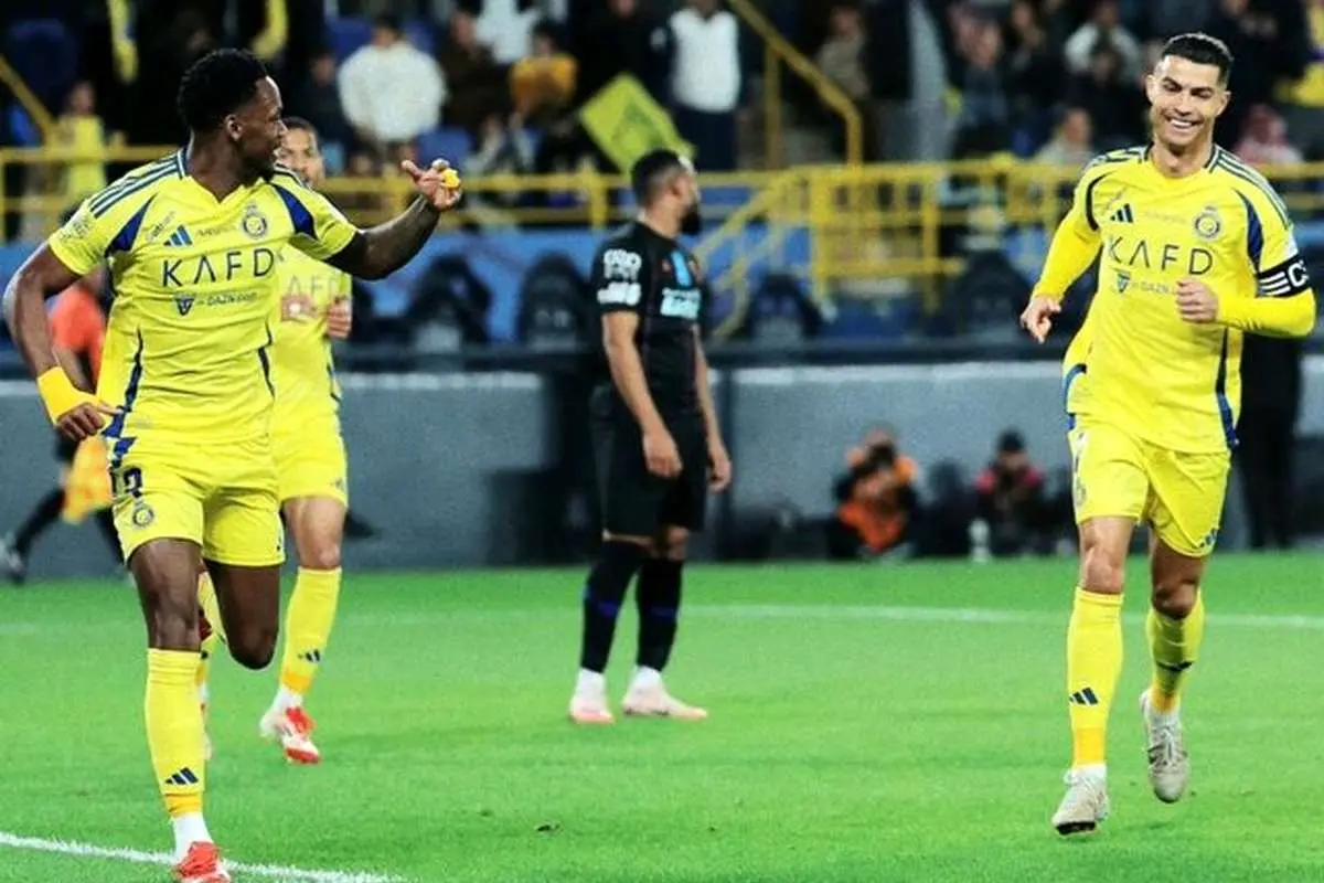 برد درخشان النصر با زوج رونالدو-دوران