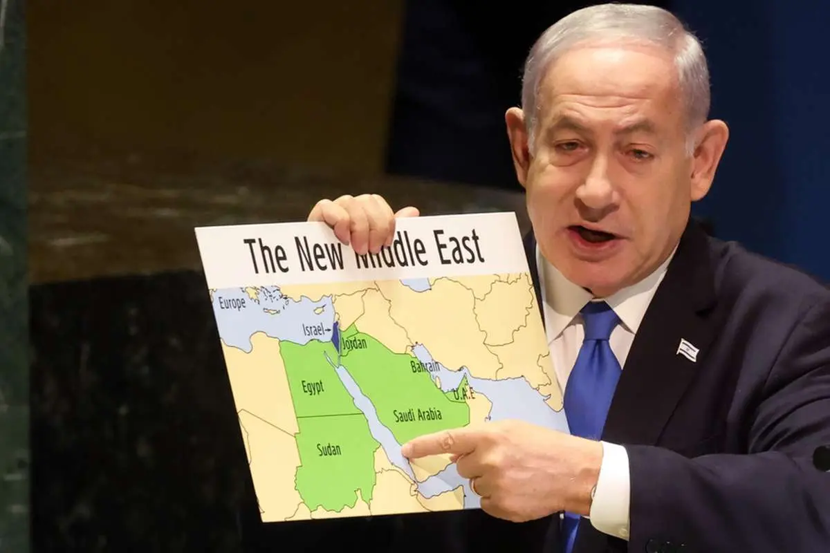 نتانیاهو: سعودیها دولت فلسطینی در داخل عربستان درست کنند؛ زمین خالی که زیاد دارند!