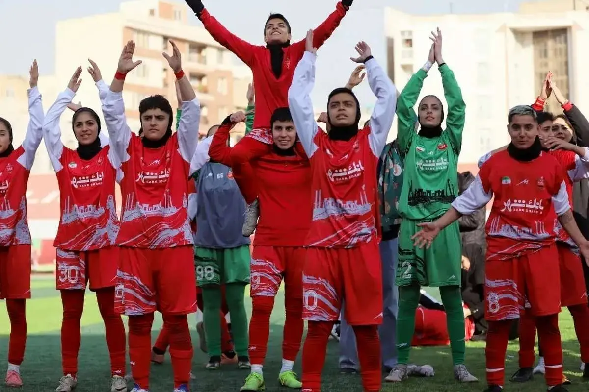 تیم زنان پرسپولیس قهرمان شد 
