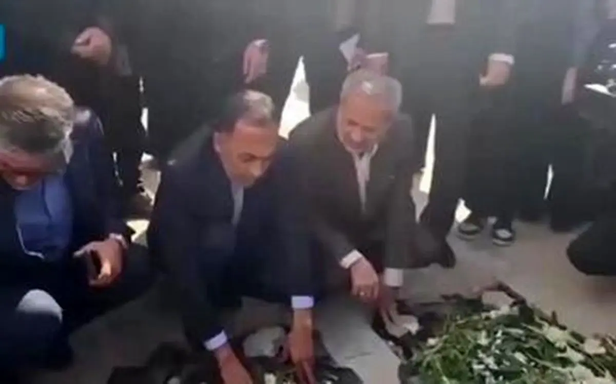حمله به وزیر آموزش و پرورش بر سر مزار دانش آموزان نخبه کرمانی