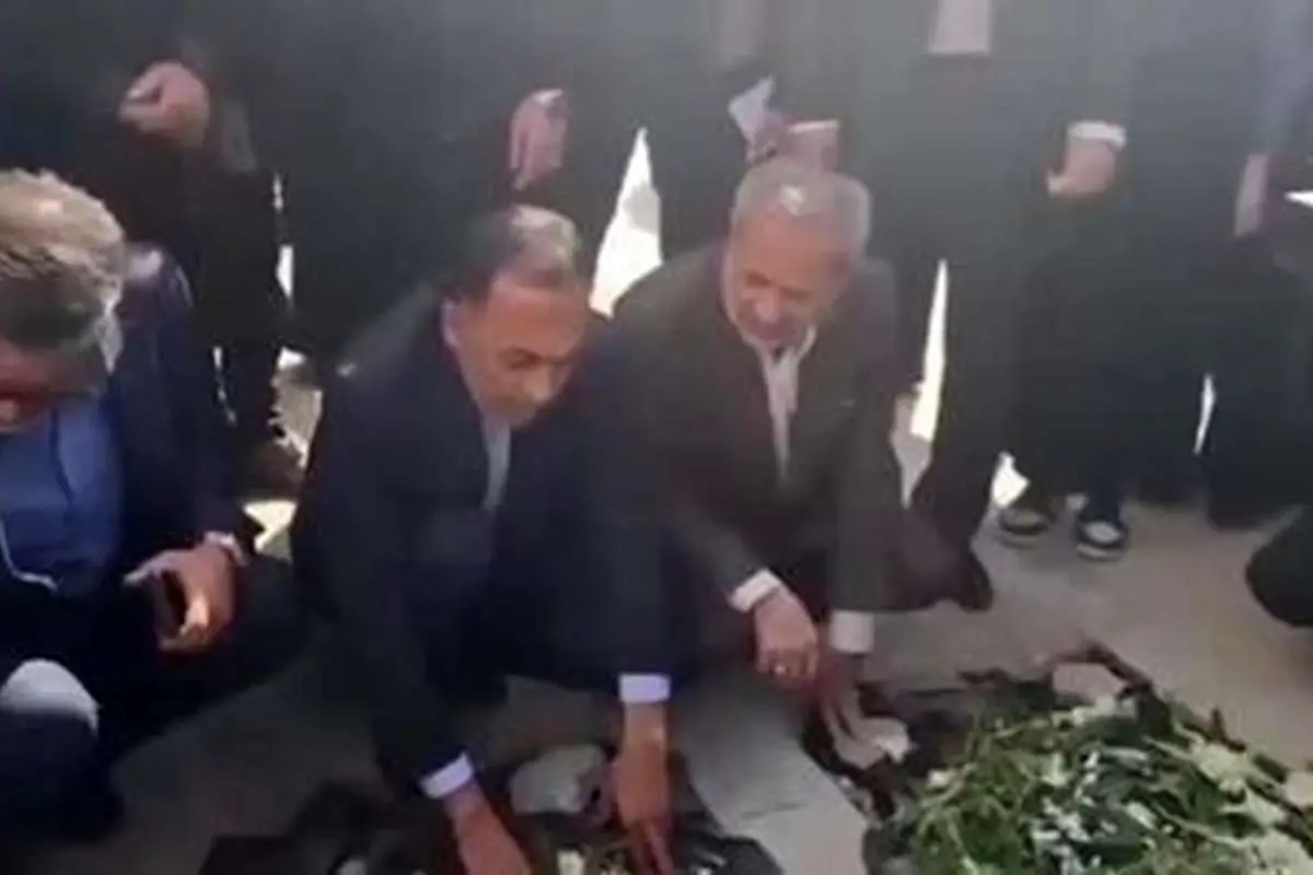 حمله به وزیر آموزش و پرورش بر سر مزار دانش آموزان نخبه کرمانی