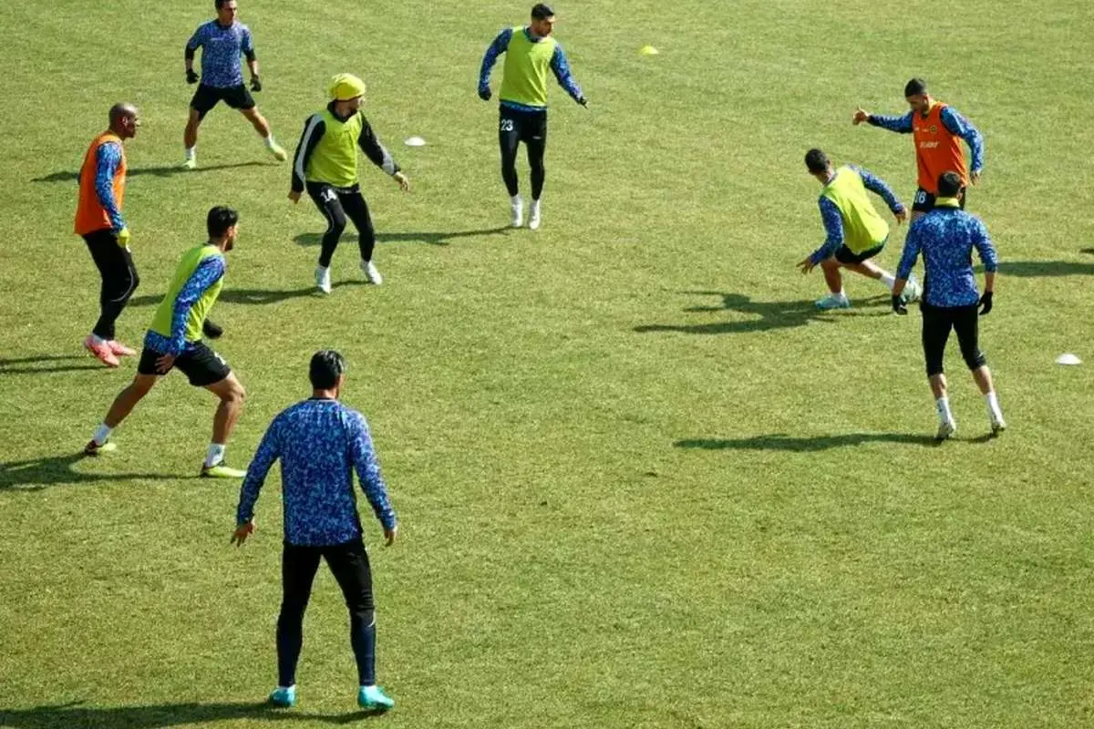 تمرین سپاهان برای آمادگی مقابل پرسپولیس