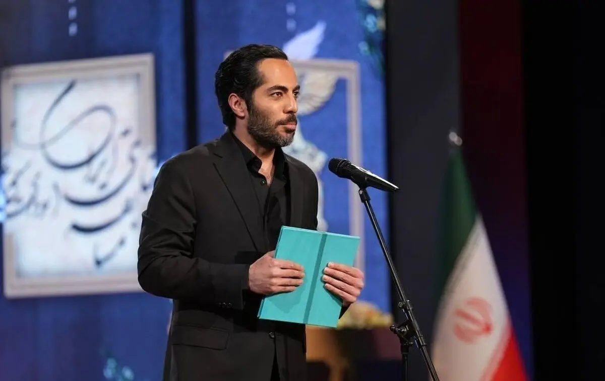 (ویدئو) نوید پورفرج: کاش این جایزه را زمانی می‌گرفتم که حال مردم بهتر بود