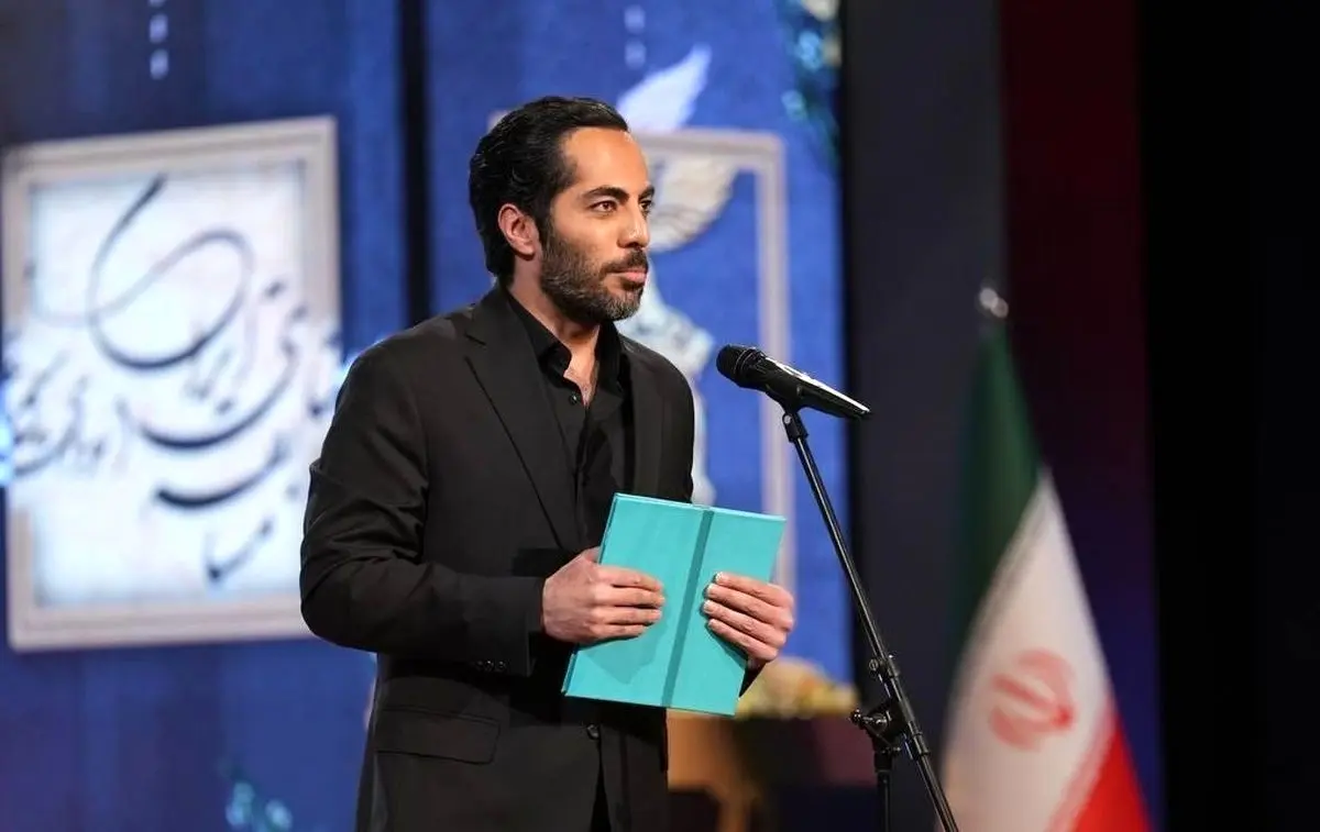 (ویدئو) نوید پورفرج: کاش این جایزه را زمانی می‌گرفتم که حال مردم بهتر بود
