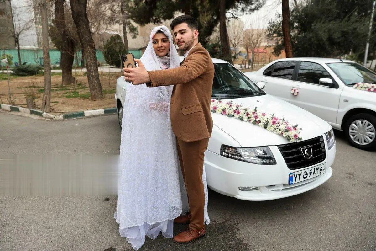 (تصاویر) مراسم ازدواج ۱۵۰ زوج نیروی زمینی ارتش
