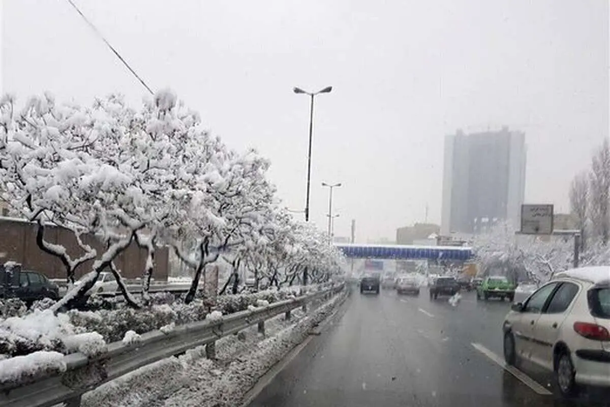 برف و باران دوشنبه به تهران برمیگردد