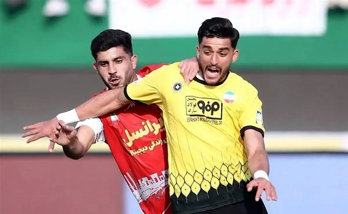 (عکس) چَک اول را پرسپولیس به سپاهان زد!
