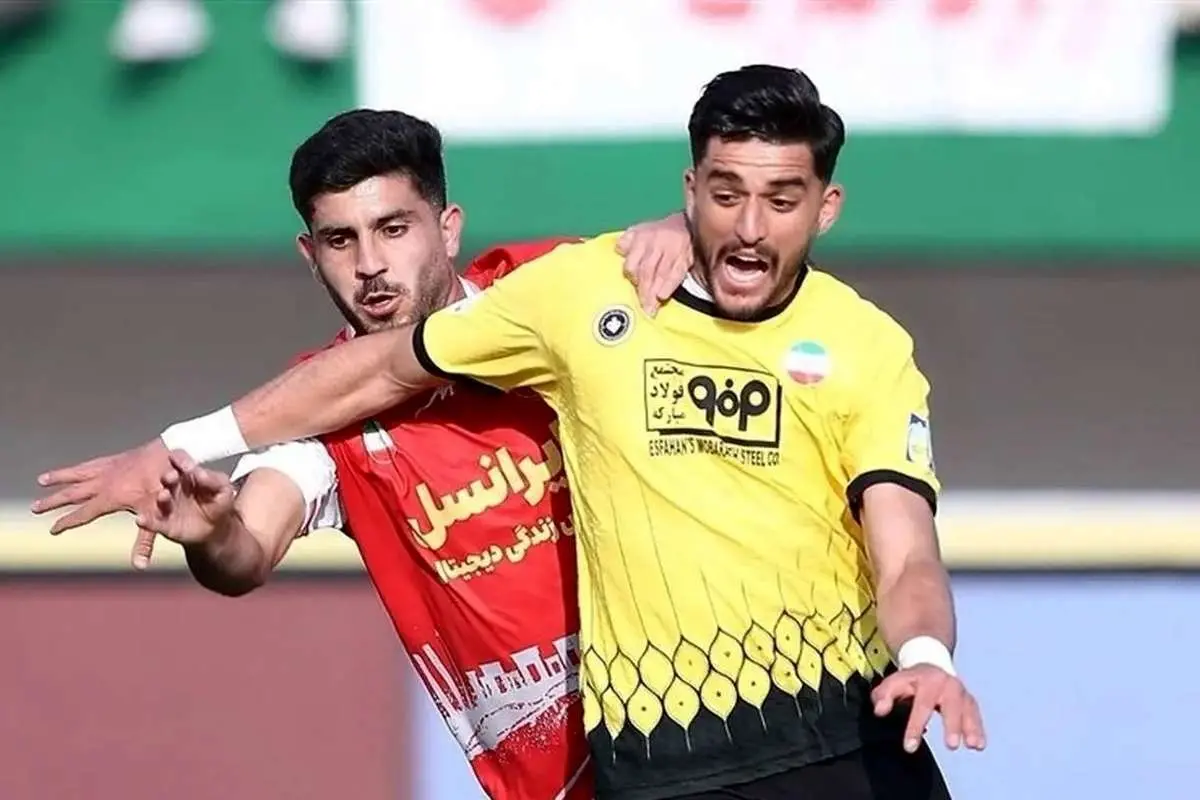 (عکس) چَک اول را پرسپولیس به سپاهان زد!