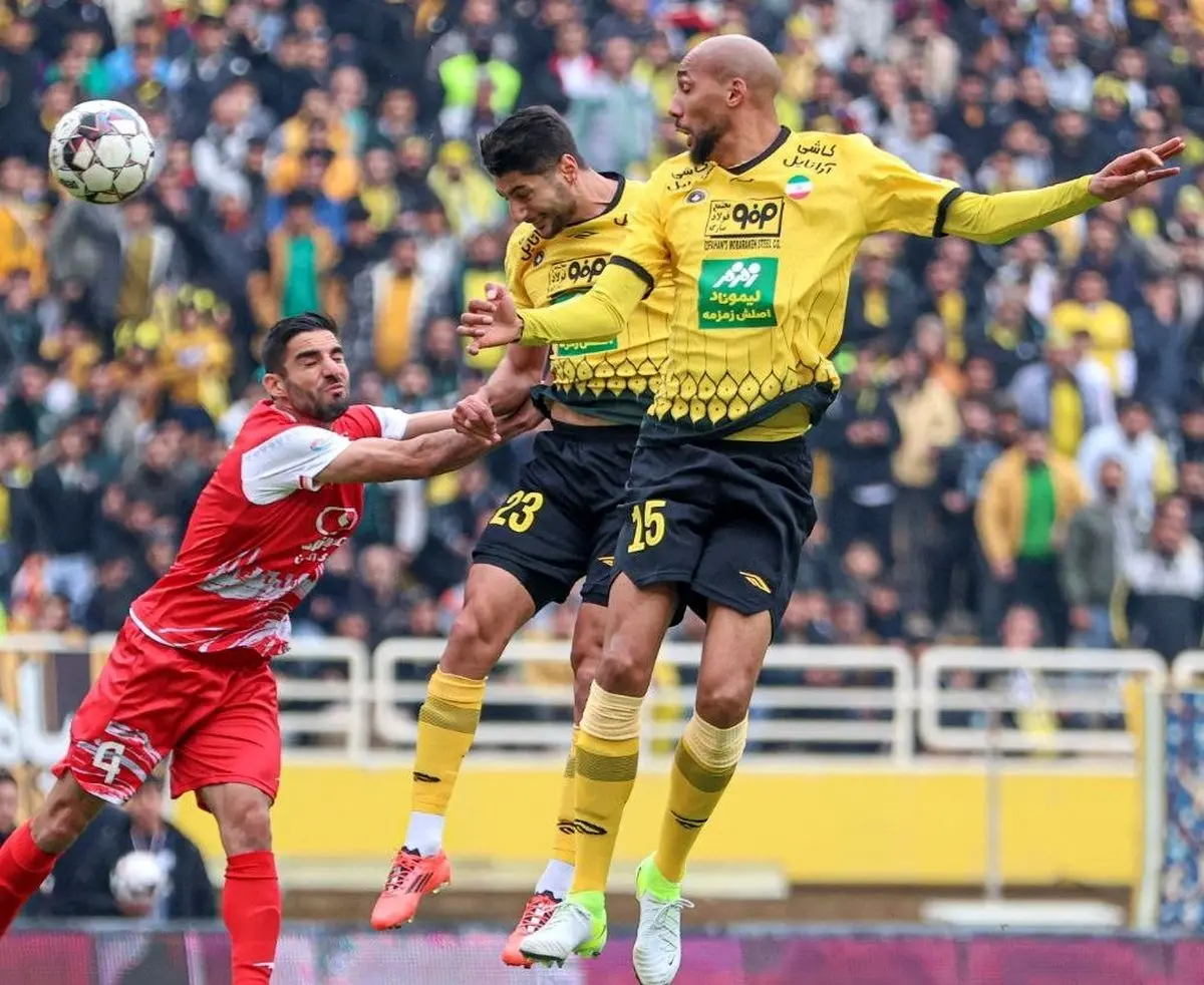 سپاهان مقابل پرسپولیس؛ ۱۰ بازی ۶ برد