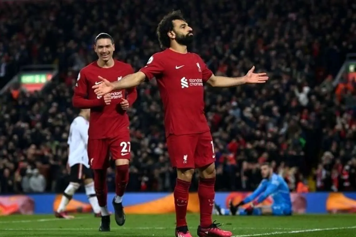 رکوردشکنی جدید محمد صلاح در لیگ برتر انگلیس