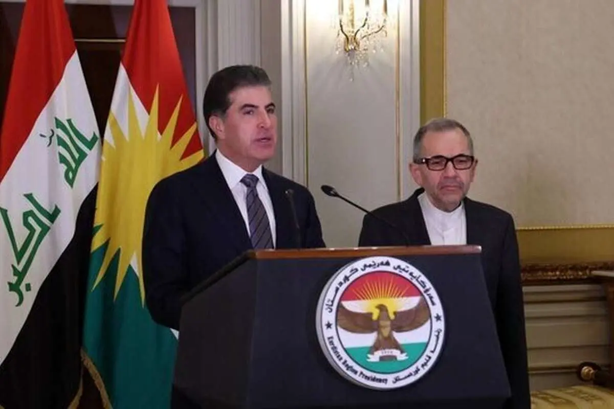 بارزانی: داشتن روابط قوی با ایران برای ثبات منطقه ضروری است