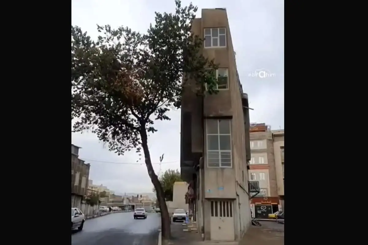 (ویدئو) کمعرضترین خانه دنیا در جنوب تهران!