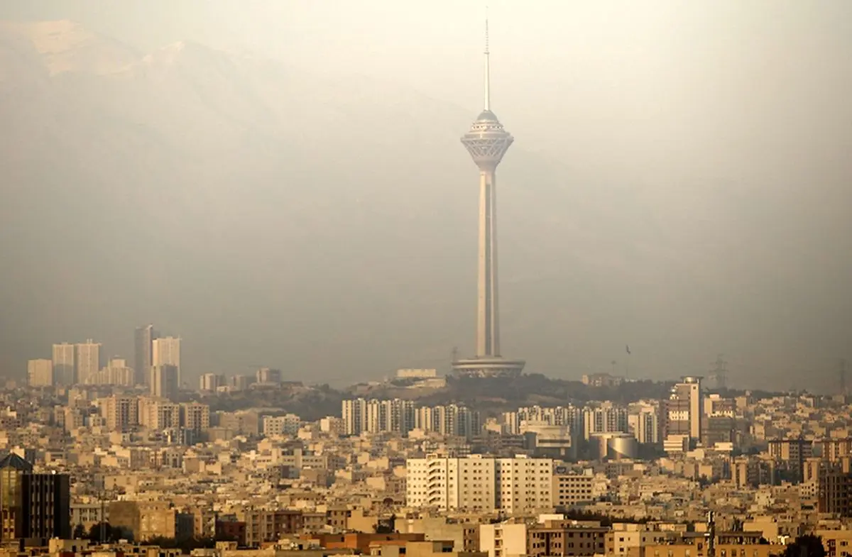شاخص آلودگی هوای تهران؛ امروز ۳۰ بهمن