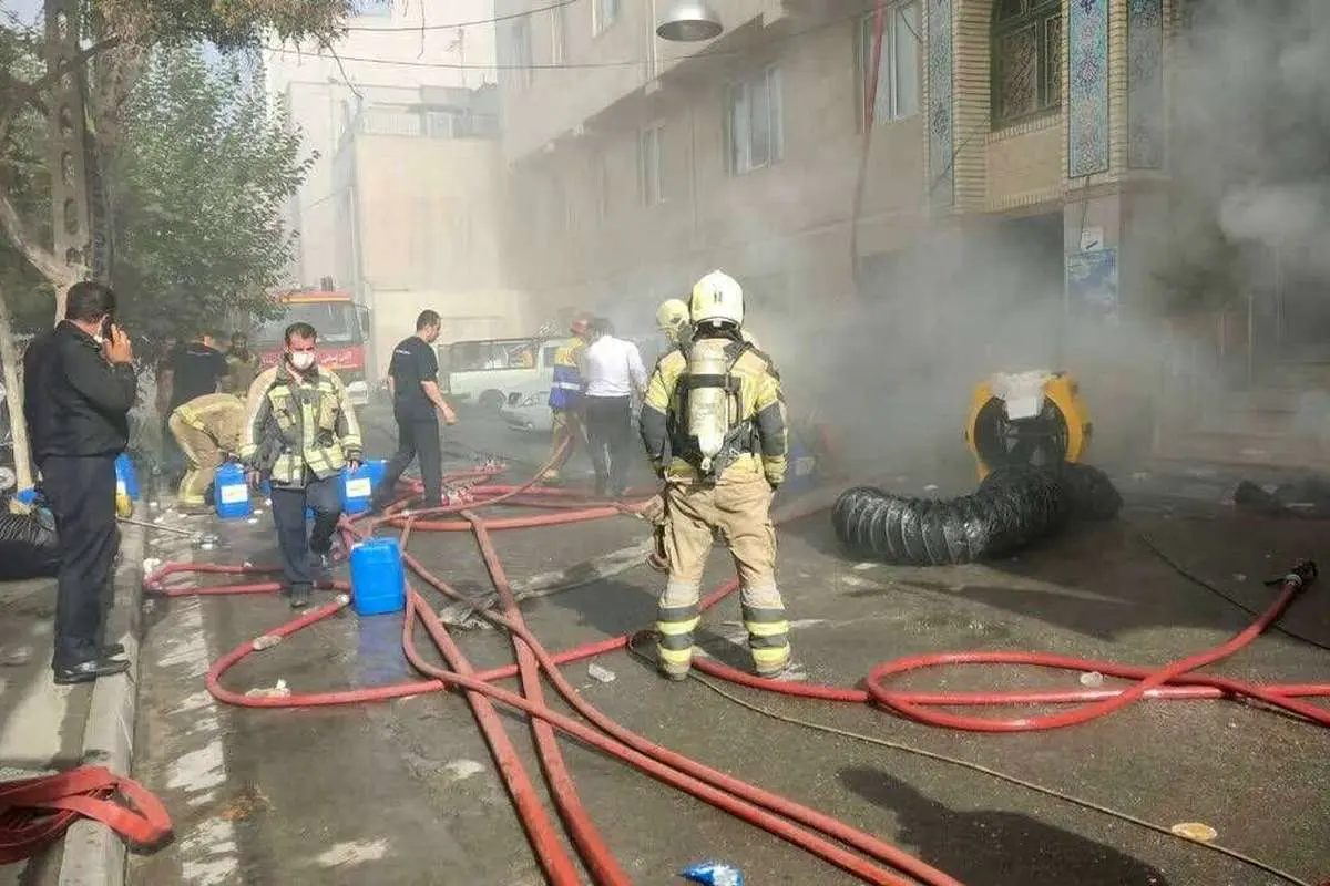 آتشسوزی مدرسه دخترانه؛ ۱۵ دانش آموز مصدوم شدند