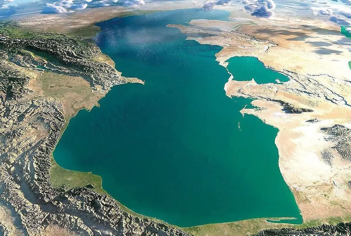 بخش شمالی دریای خزر در حال نابودی!