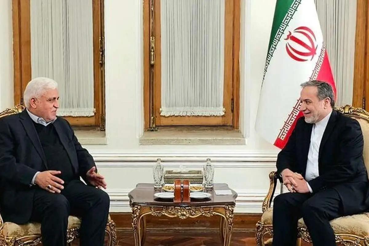 دیدار عراقچی با رئیس هیات «حشدالشعبی»