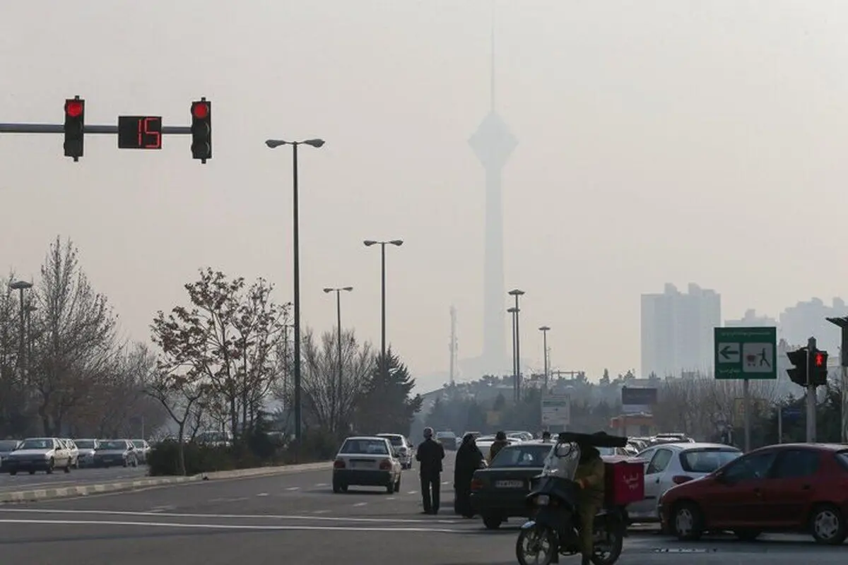 شاخص آلودگی هوای تهران؛ امروز ۱ اسفند