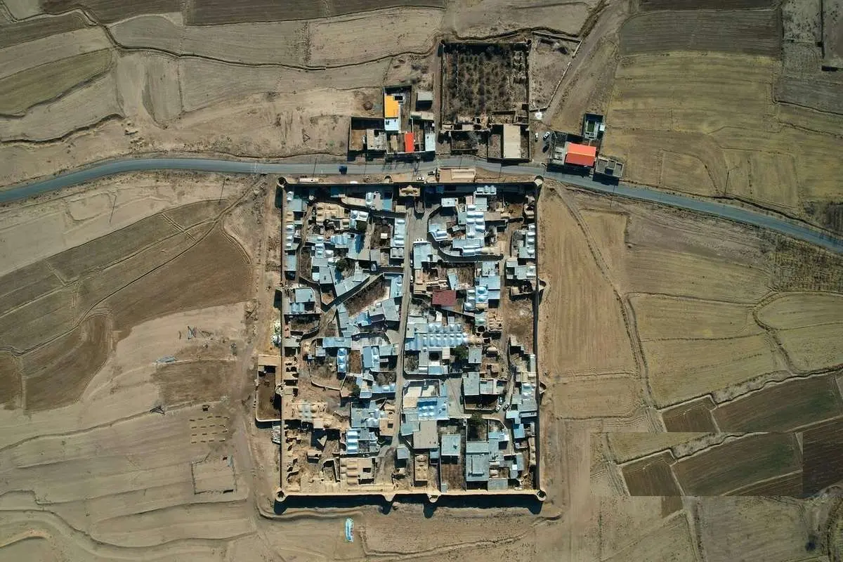 (تصاویر) تنها روستای قلعهای ایران