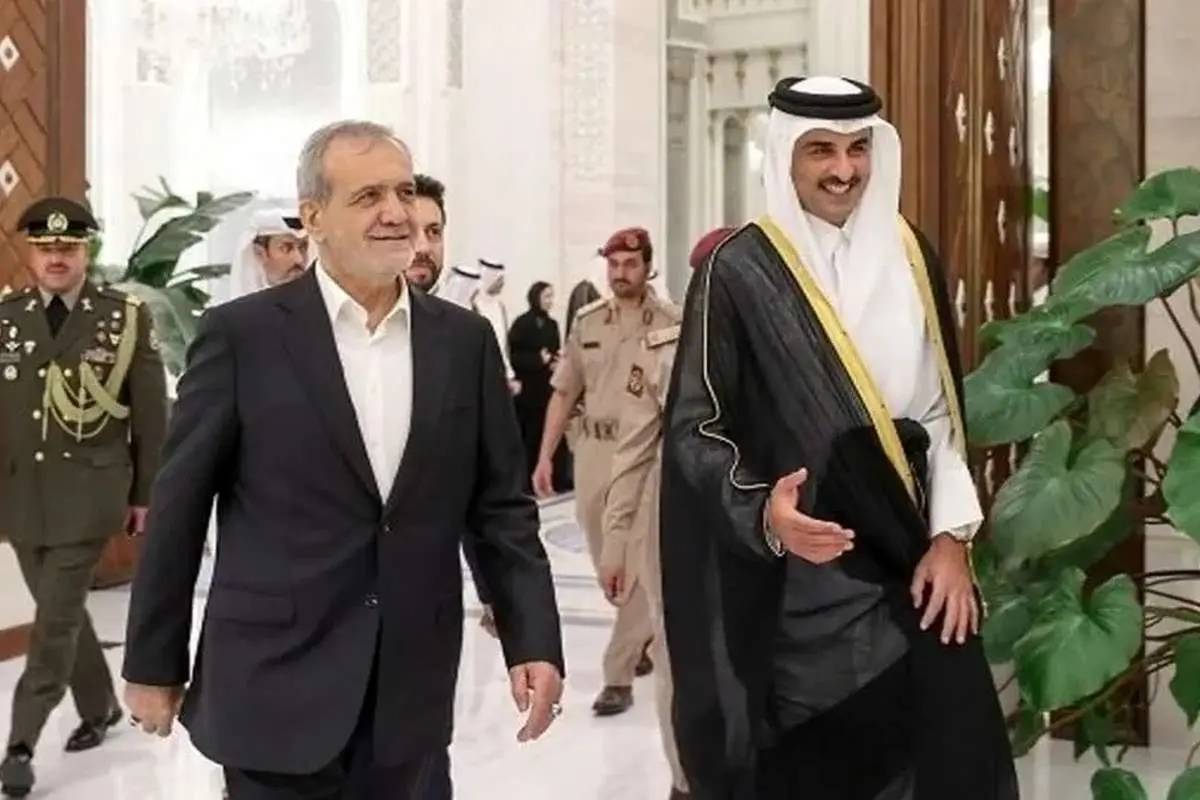 پزشکیان: از تلاش قطر برای میاجیگری در موضوعات مختلف تشکر میکنیم