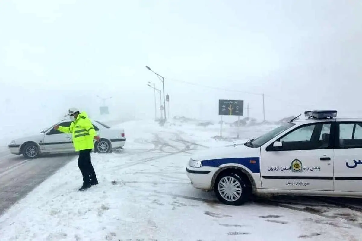 بارش برف و باران شدید در مازندران؛ سفربه شمال ممنوع!