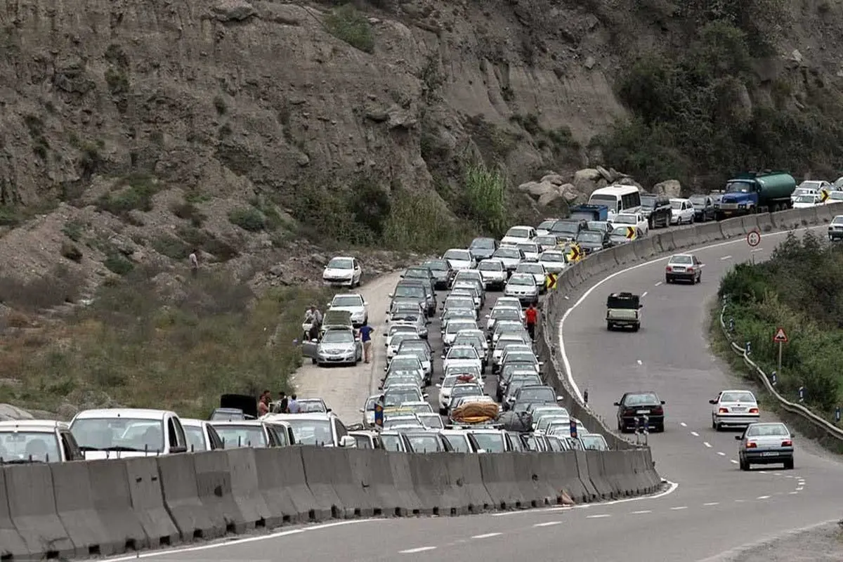 بارندگی در ۱۸ محور مواصلاتی و هشدار پلیس راه به رانندگان