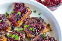 طرز تهیه مرغ لبویی؛ مرغ خوشرنگ و خوشمزه