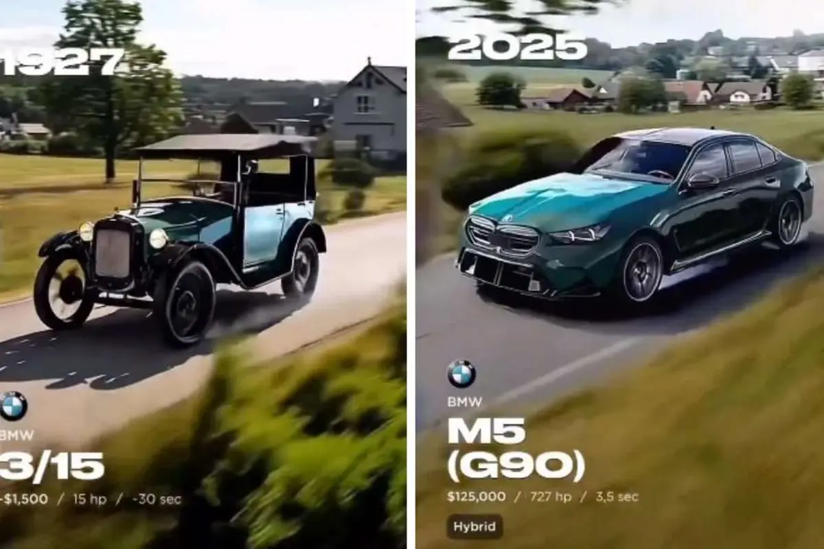 (ویدئو) روند تکامل خودرو‌های BMW از سال ۱۹۲۷ تا ۲۰۲۵