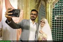 تصاویر؛ عهدی عاشقانه پای ضریح حضرت معصومه(س)
