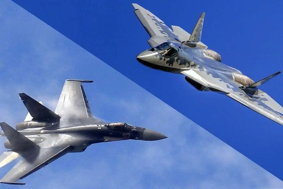 (تصاویر) مقایسه کابین خلبان جنگنده‌ های سوخو SU-35S و SU-57