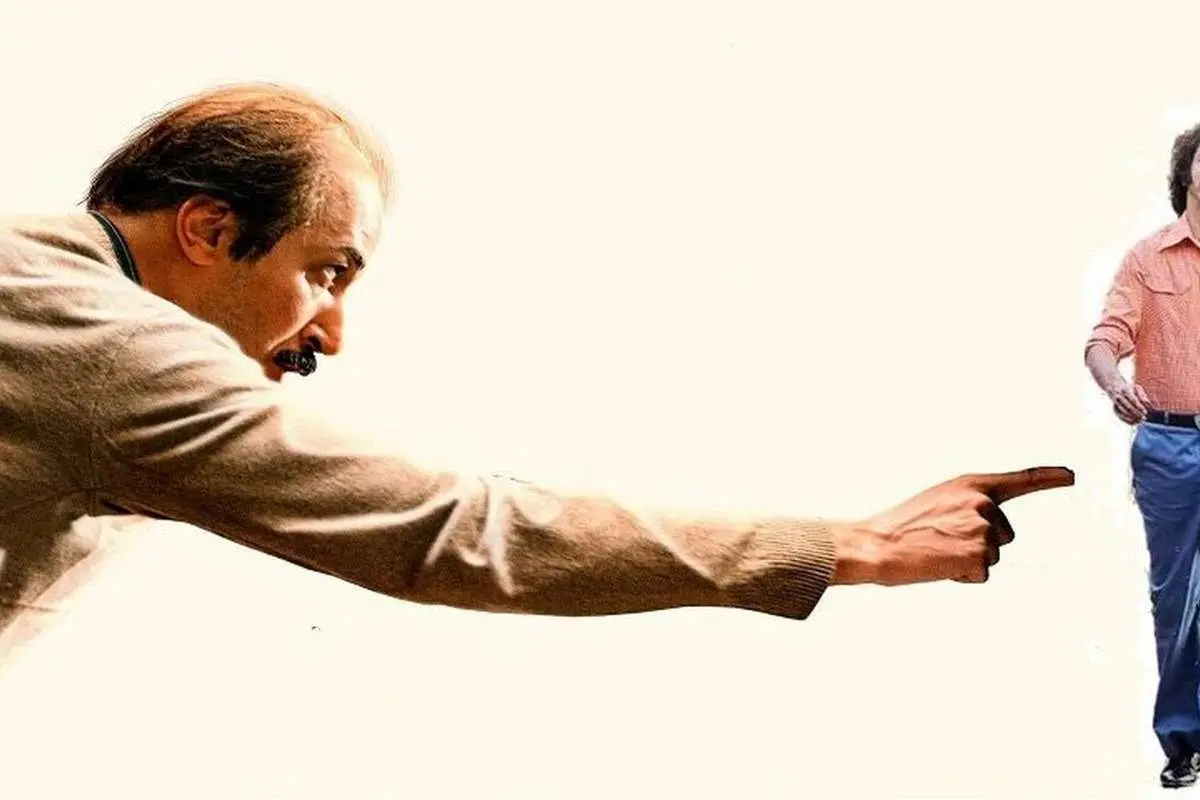 بهرام افشاری روی دست بهرام افشاری بلند شد