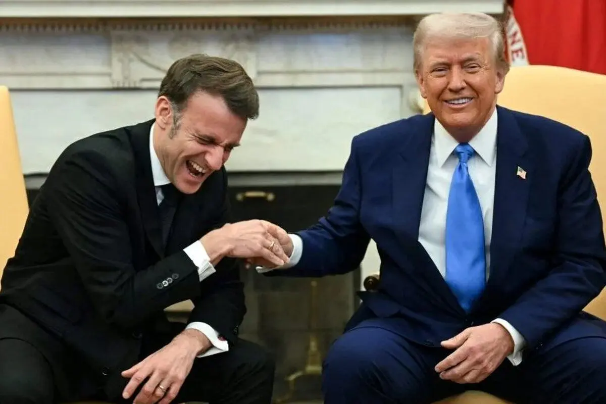(عکس) کبودی دست ترامپ خبرساز شد