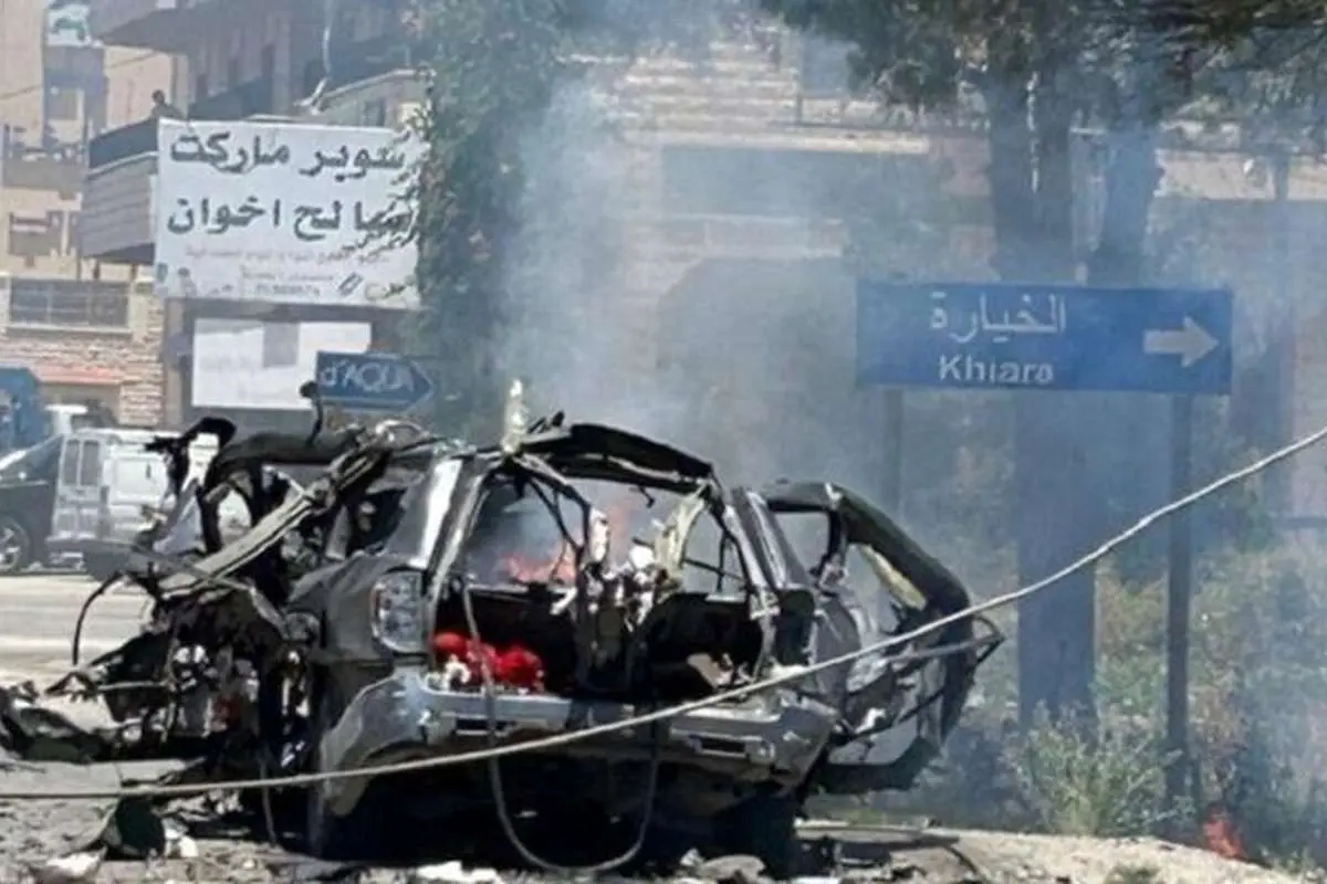 حمله پهپادی اسرائیل به یک خودرو در شرق لبنان