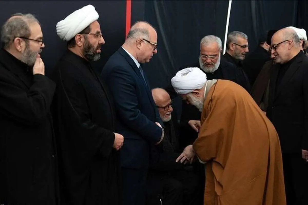 حضور هیأت نمایندگی رهبر انقلاب در مراسم ترحیم رهبران حزبالله