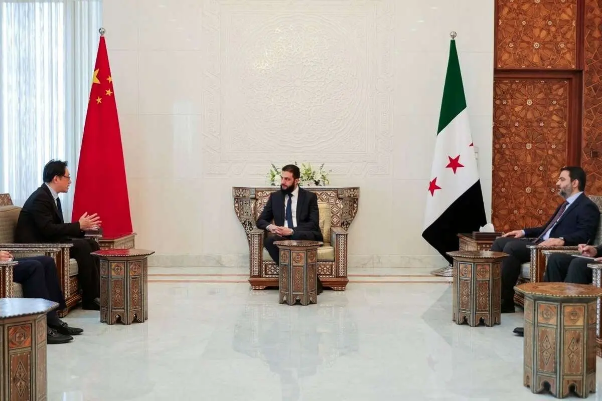 دیدار هیئت چینی با الجولانی