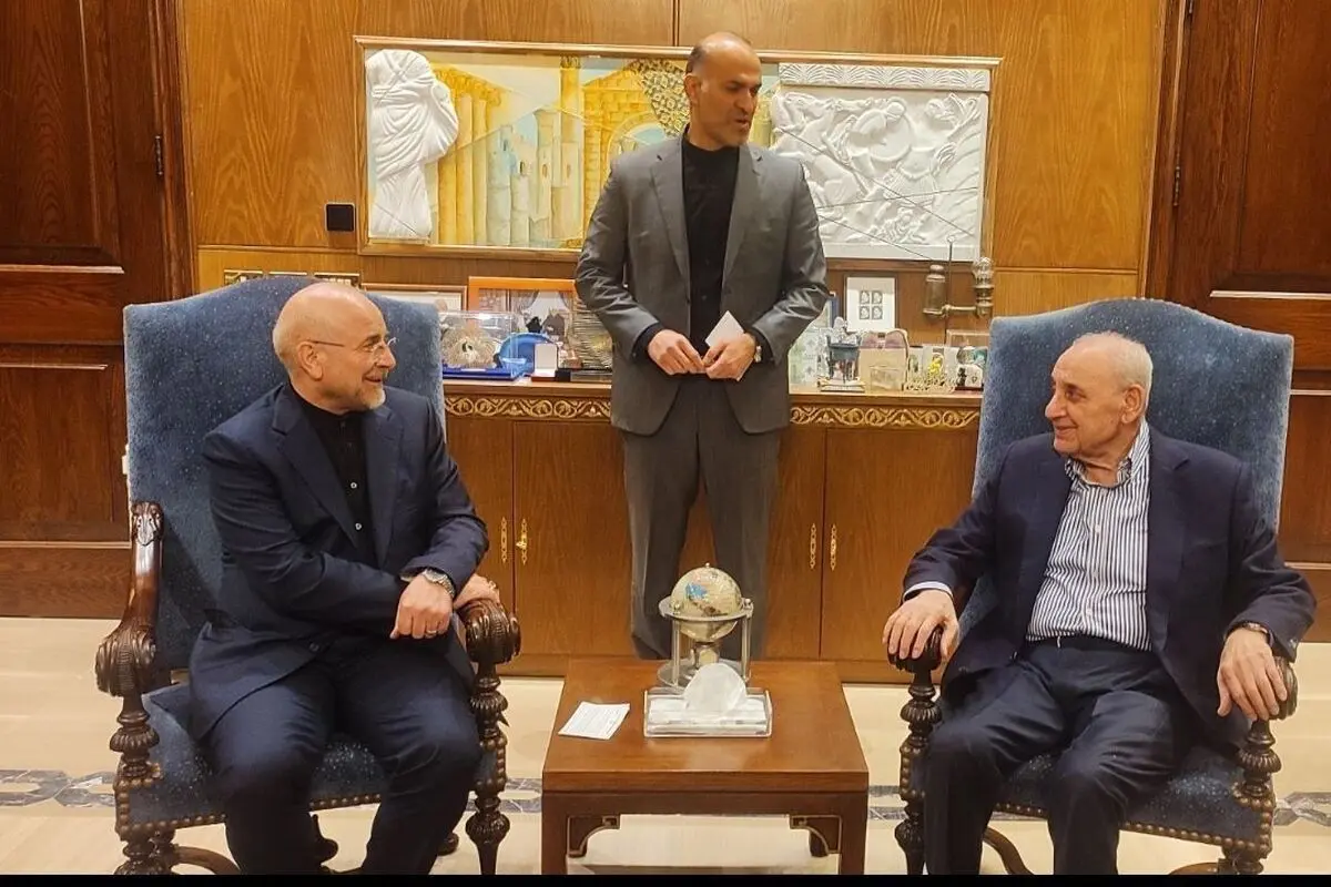 قالیباف: ایران پشتیبان اجماع دولت، مجلس و مقاومت لبنان است