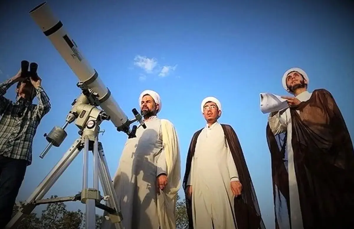 (ویدیو) هلال ماه امشب با ابزار هم قابل رویت نیست