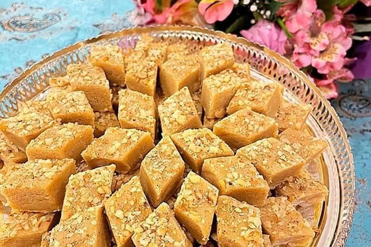 طرز تهیه شیرینی حلوایی سالم و خوشمزه مخصوص ماه رمضان