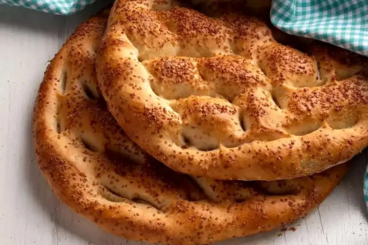طرز تهیه نان عربی برای رمضان