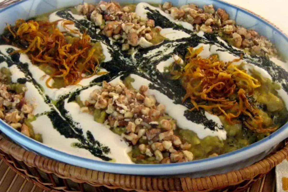 طرز تهیه آش ماشاب برای افطاری