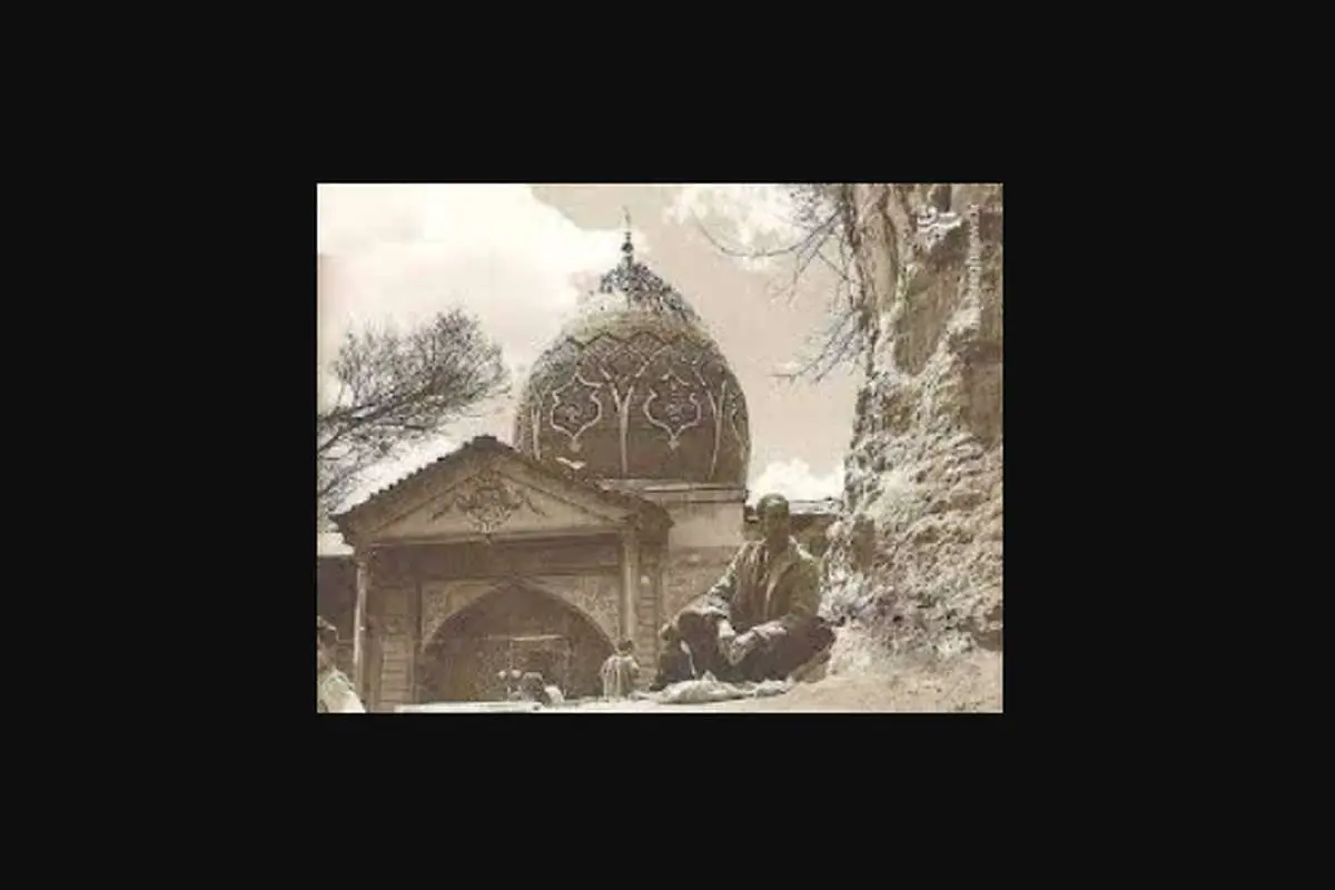 تصویری بسیار قدیمی از امامزاده صالح(ع)