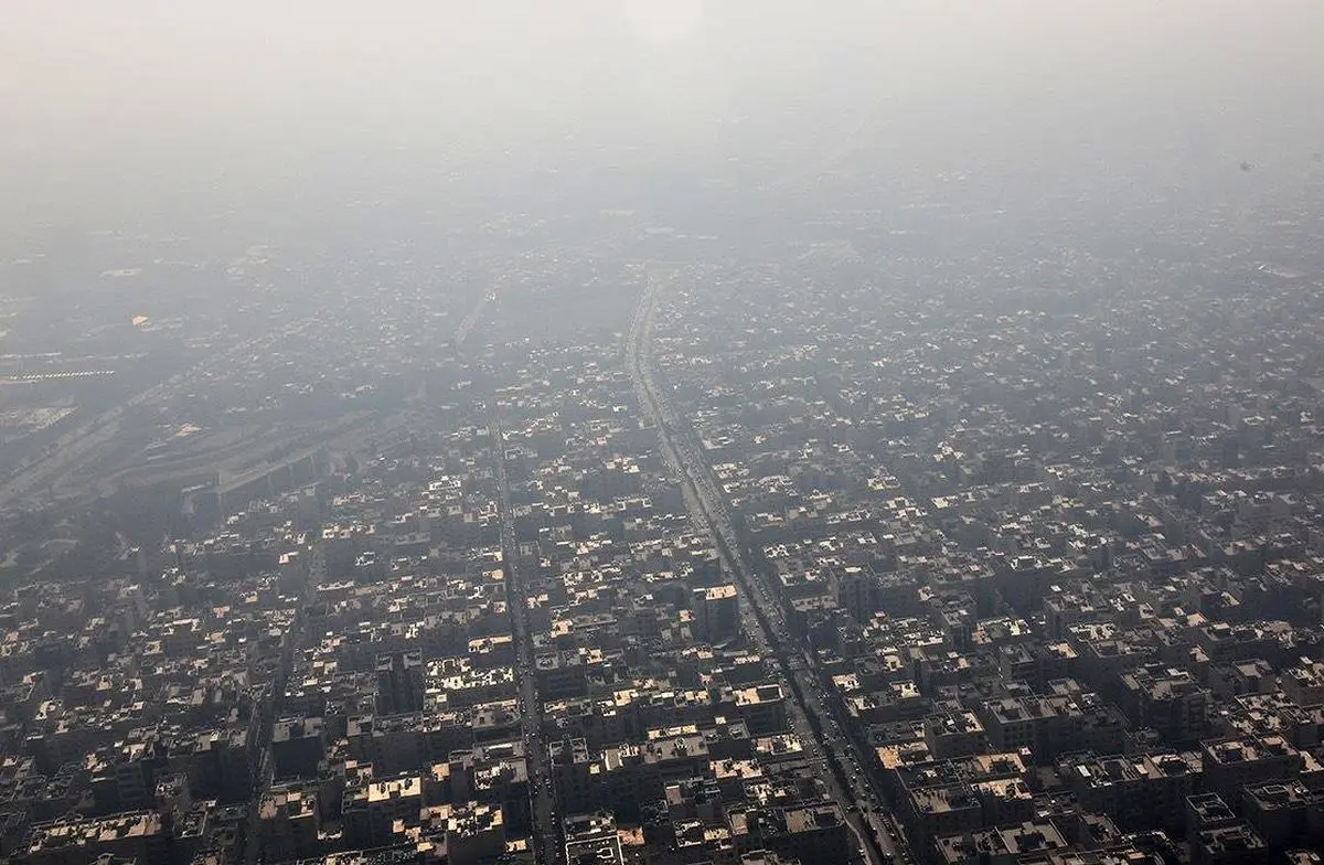 شاخص آلودگی هوای تهران؛ امروز ۱۶ اسفند