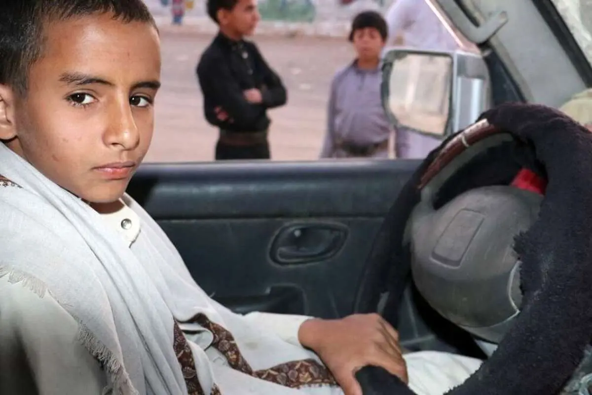 (تصاویر) رانندگی کودکان در یمن!