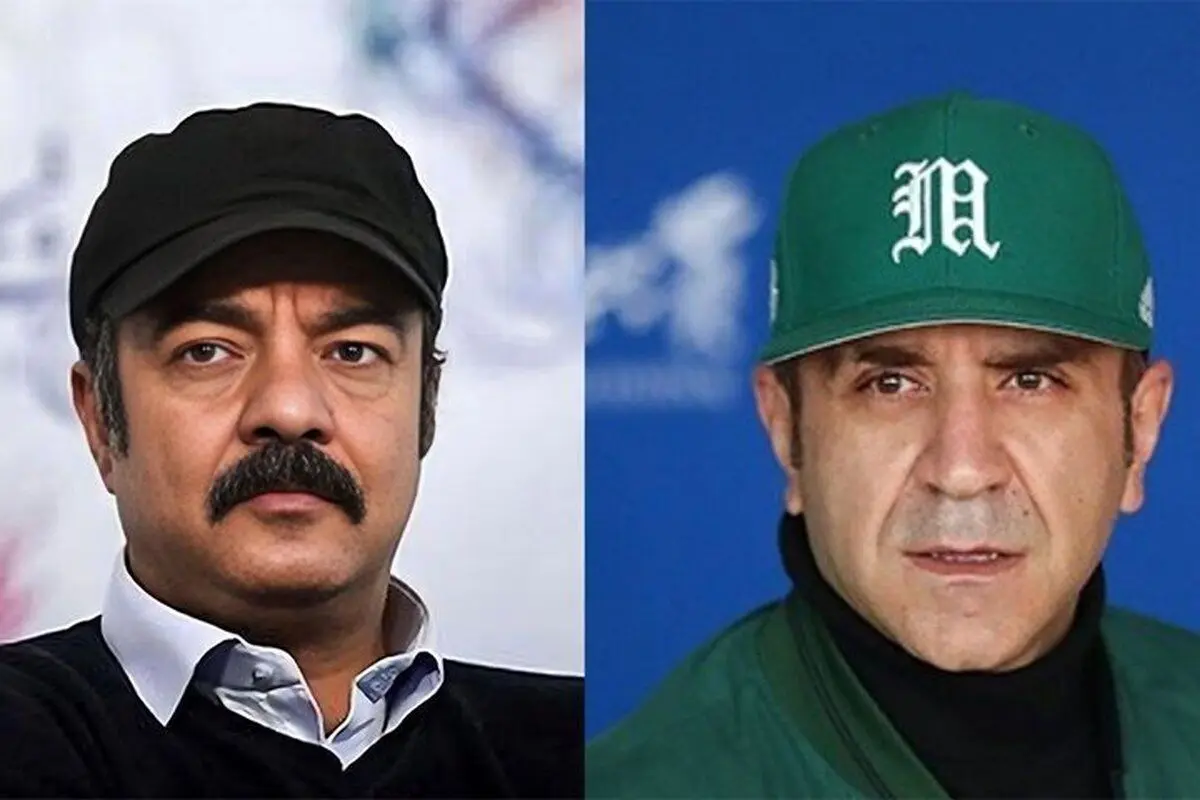سعید آقاخانی و مهدی حسینی‌نیا در مقابل دوربین بهنام بهزادی