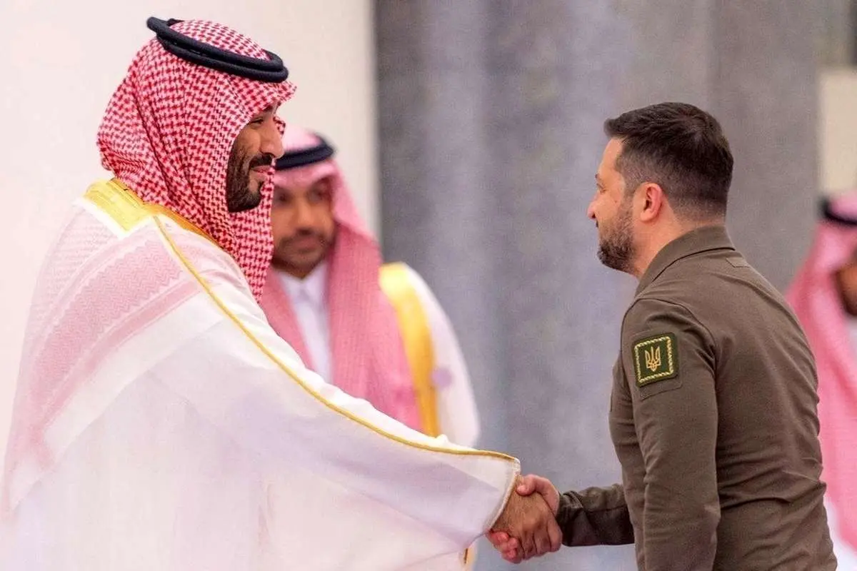 زلنسکی برای دیدار با بن‌سلمان به عربستان می‌رود