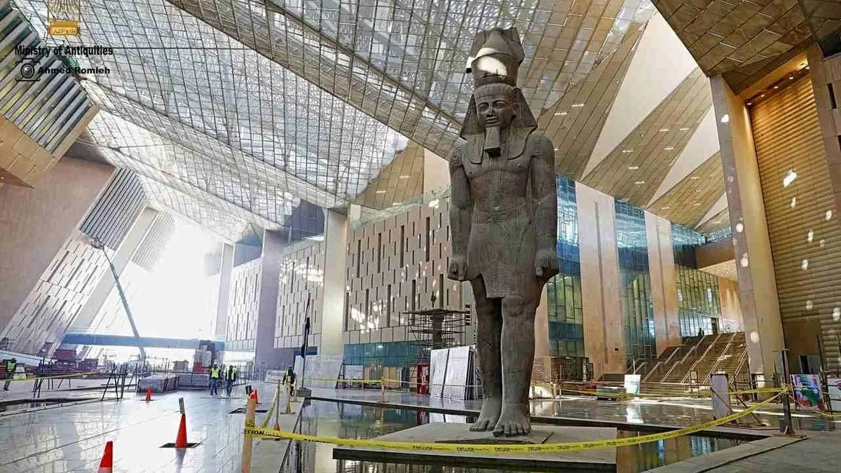 (ویدئو) موزه بزرگ مصر، جهان را شگفت‌زده خواهد کرد