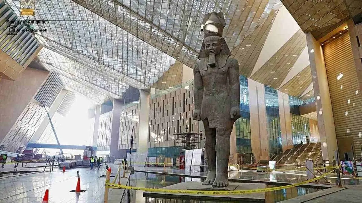 (ویدئو) موزه بزرگ مصر، جهان را شگفت‌زده خواهد کرد