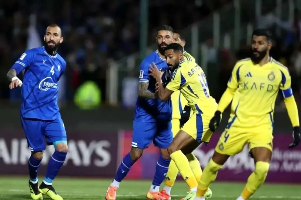 ساعت بازی برگشت استقلال - النصر عربستان در لیگ نخبگان آسیا