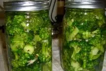 طرز تهیه ترشی کلم بروکلی